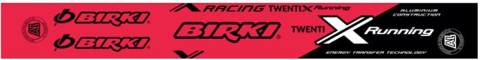 BIRKI RUNNING TWENTIX CARBON 80% neon růžová, 105